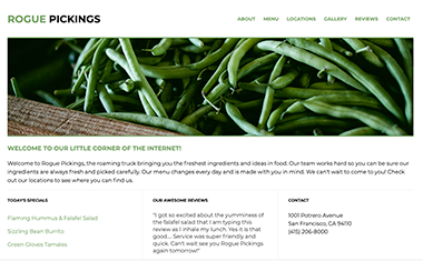 Rogue Pickings Home Page